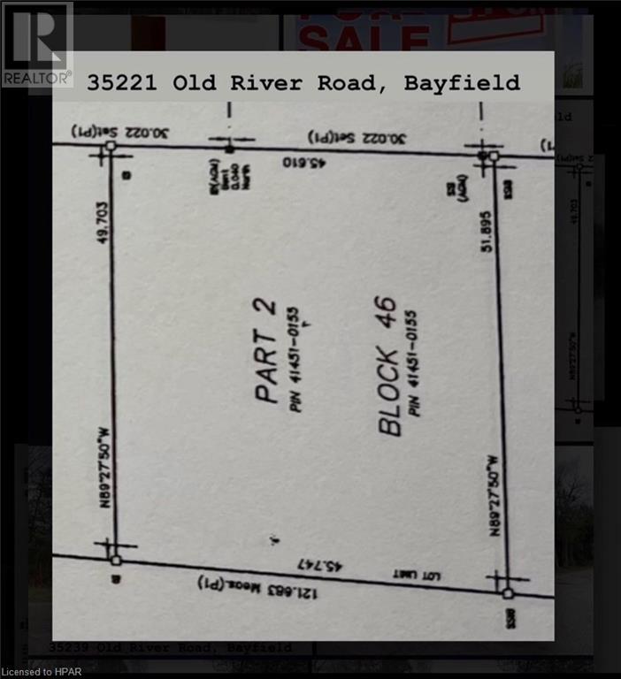 35221 OLD RIVER Road, Bayfield, Ontario, N0M1G0