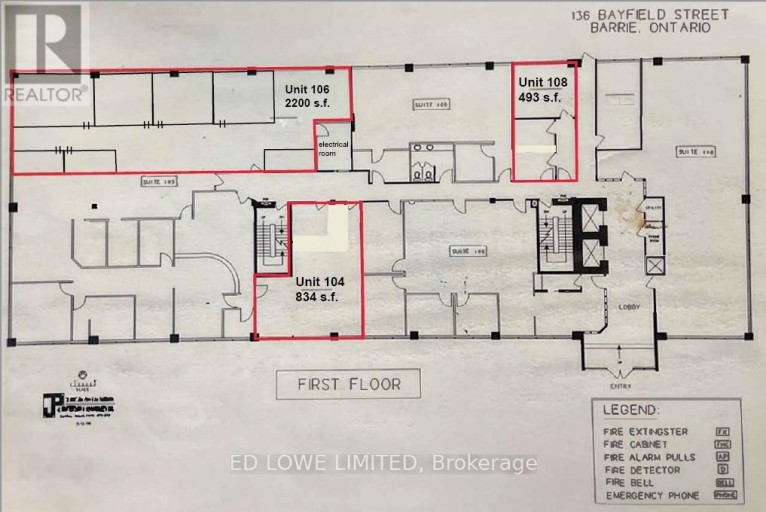 106 - 136 BAYFIELD STREET, Barrie (City Centre), Ontario, L4M3B3