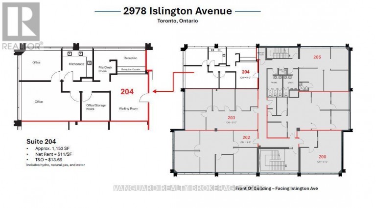 204 - 2978 ISLINGTON AVENUE, Toronto (Humber Summit), Ontario, M9L2K6