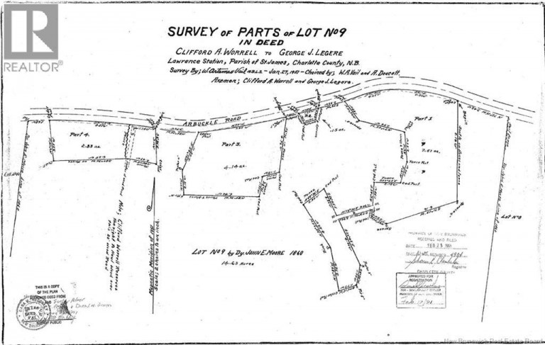Lot 4 Route 3, Andersonville, New Brunswick, E5A1E2