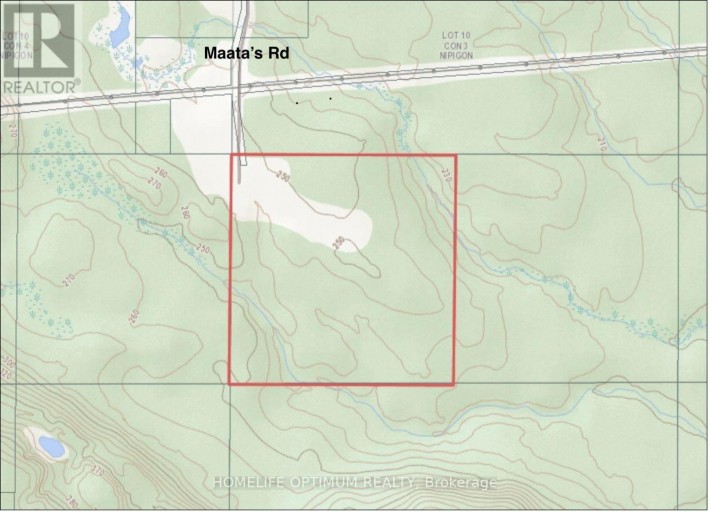 W1/2 LT 9 CON 3 MAATA'S ROAD, Nipigon, Ontario, P0T2J0