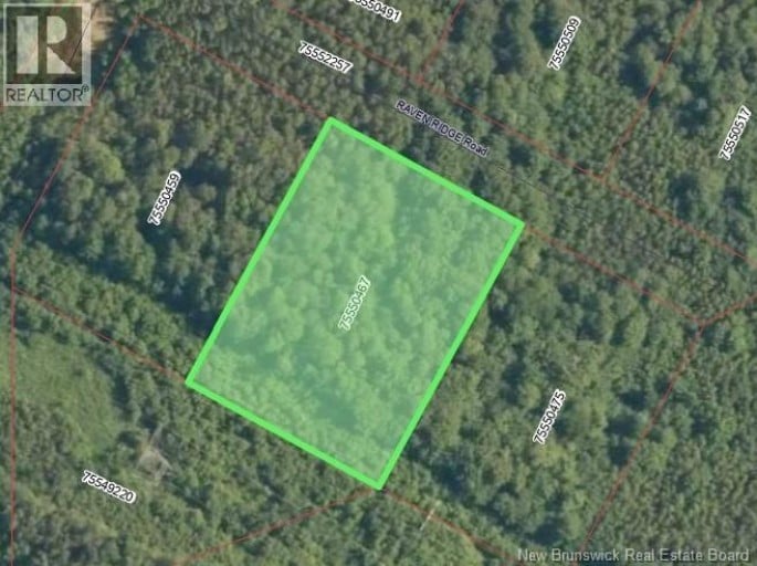 Lot Raven Ridge Road, Central Hainesville, New Brunswick, E6E1E3
