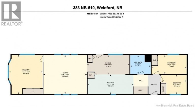383 Route 510, Main River, New Brunswick, E4T1R5
