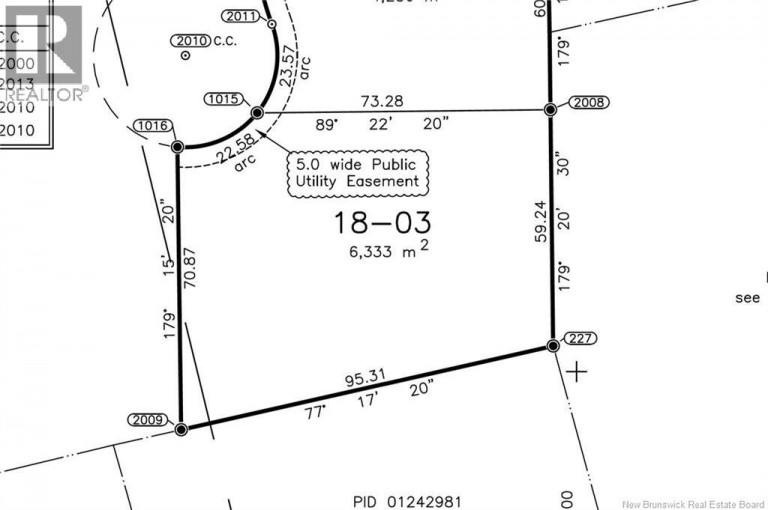 Lot 18-03 Damian Lane, St George, New Brunswick, E5C0C3