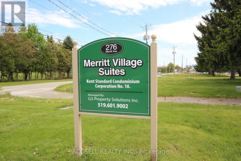 306 - 276 MERRITT AVENUE, Chatham-Kent (Chatham), Ontario, N7M3G1