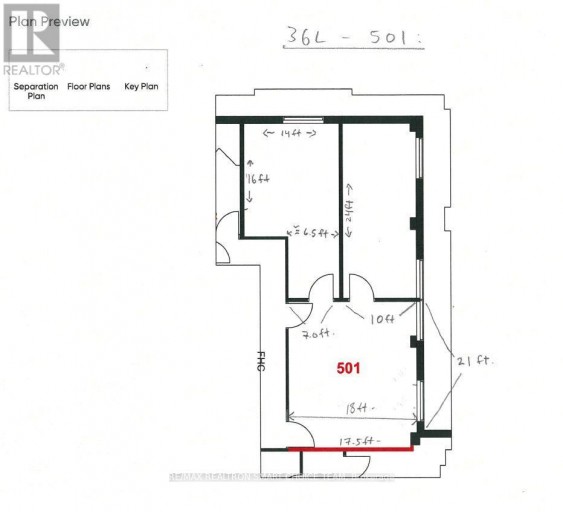 501 - 36 LOMBARD STREET, Toronto (Church-Yonge Corridor), Ontario, M5C1M1