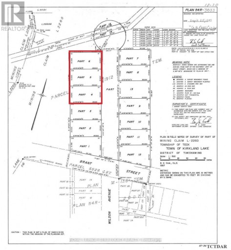 LOTS 4, 5 & 6 WILSON AVENUE, Kirkland Lake, Ontario, P2N1H1