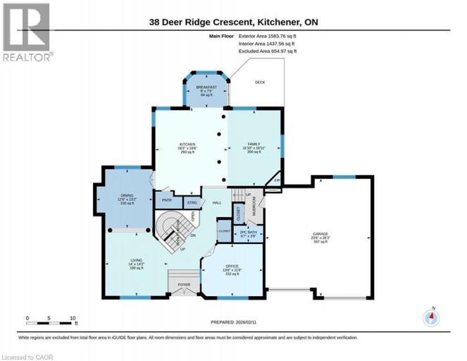 38 DEER RIDGE Crescent, Kitchener, Ontario, N2P2L3