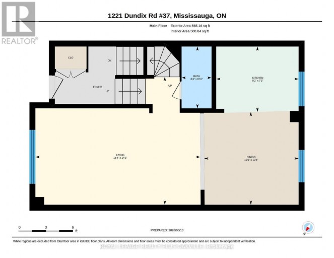 37 - 1221 DUNDIX ROAD, Mississauga (Applewood), Ontario, L4Y3Y9