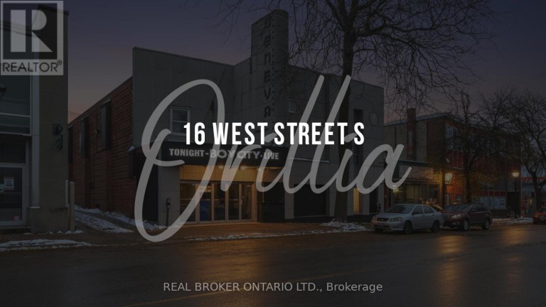 16 WEST STREET S, Orillia, Ontario, L3V5B8