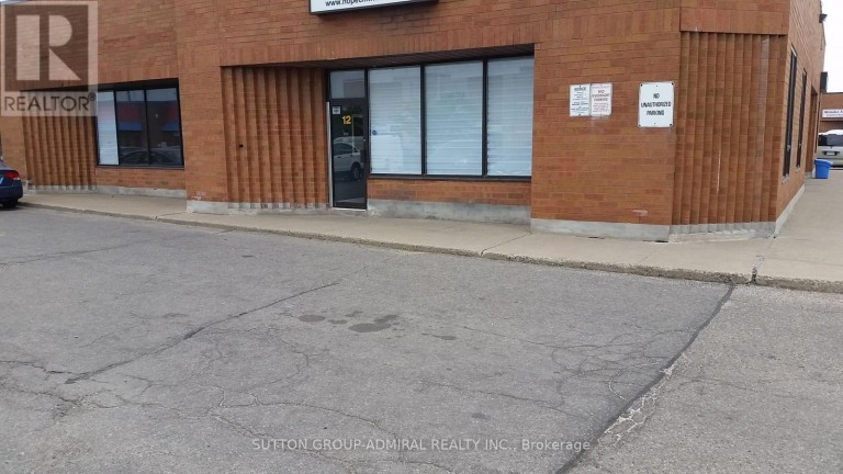 UNIT # 12 - 4 MELAINE DRIVE, Brampton (Steeles Industrial), Ontario, L6T4K8