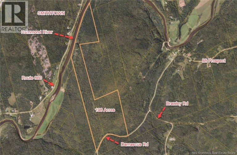 198 acres Damascus Road, Damascus, New Brunswick, E5N4A6
