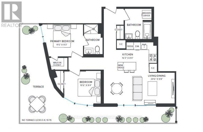 725 - 100 MILL STREET, Toronto (Waterfront Communities), Ontario, M5A0Y1