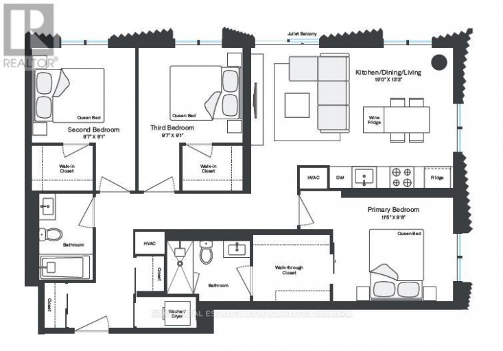 1007 - 65 TRINITY STREET, Toronto (Waterfront Communities), Ontario, M5A0Y1