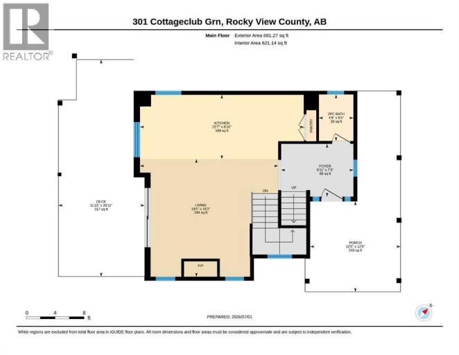 301 Cottageclub Green, Rural Rocky View County, Alberta, T4C1B1