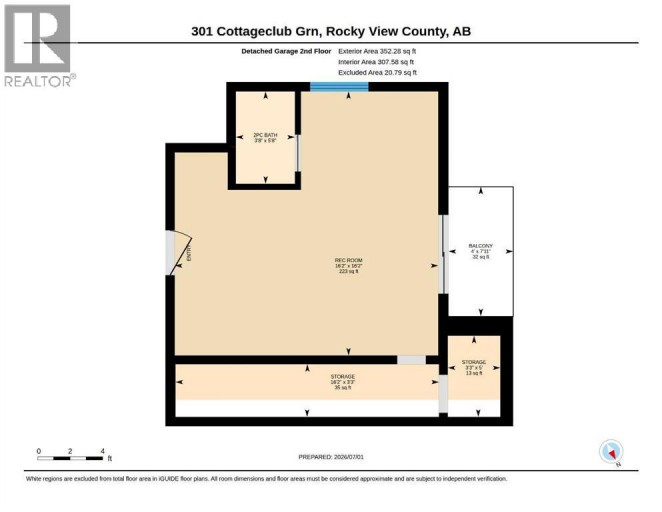 301 Cottageclub Green, Rural Rocky View County, Alberta, T4C1B1
