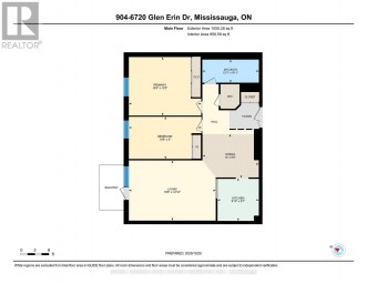 904 - 6720 GLEN ERIN DRIVE Mississauga (Meadowvale) Ontario photo 5