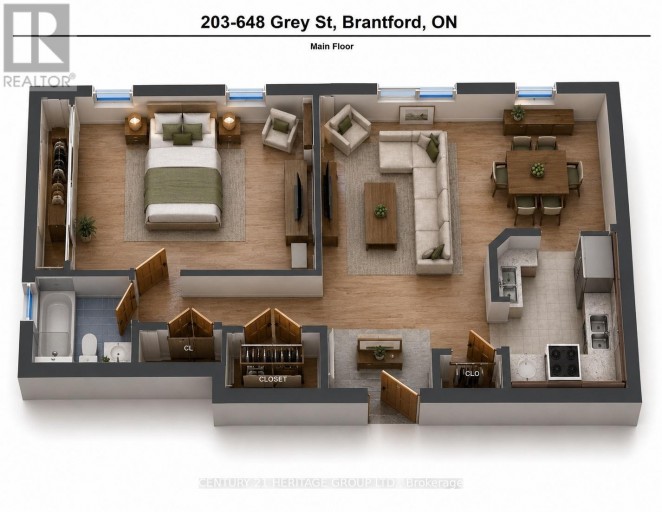 203 - 648 GREY STREET, Brantford, Ontario, N3S4Y3
