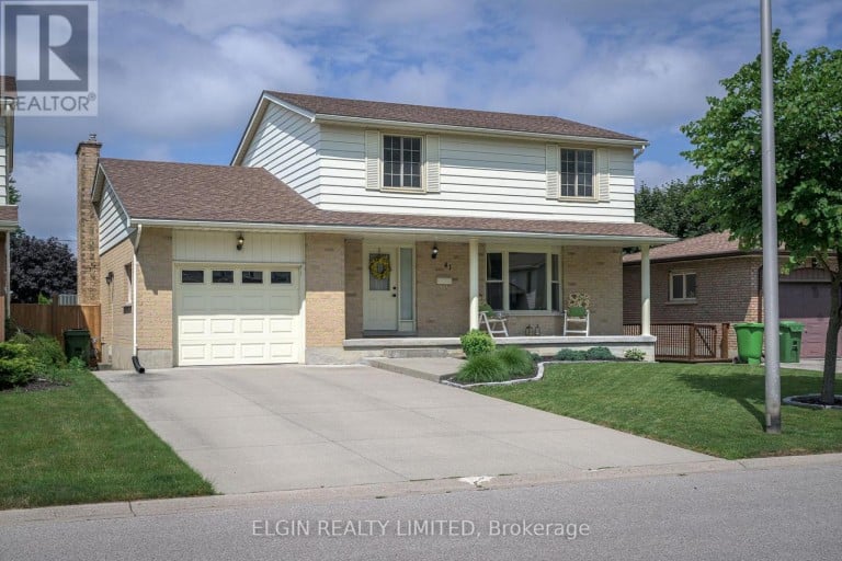 41 Luton Crescent, St. Thomas, Ontario (id X13551840)