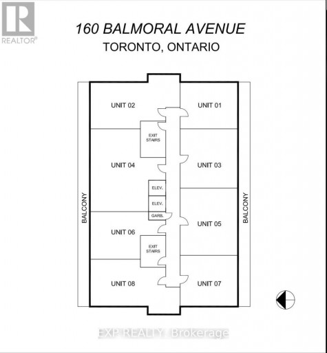 1007 - 160 BALMORAL AVENUE, Toronto (Casa Loma), Ontario, M4V1J7