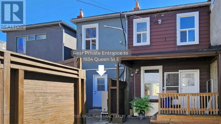 UPPER - 1934 QUEEN STREET E, Toronto (The Beaches), Ontario, M4L1H6