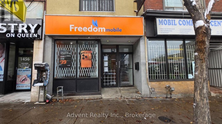 2ND FLOOR - 1454 QUEEN STREET W, Toronto (Roncesvalles), Ontario, M6K1M2