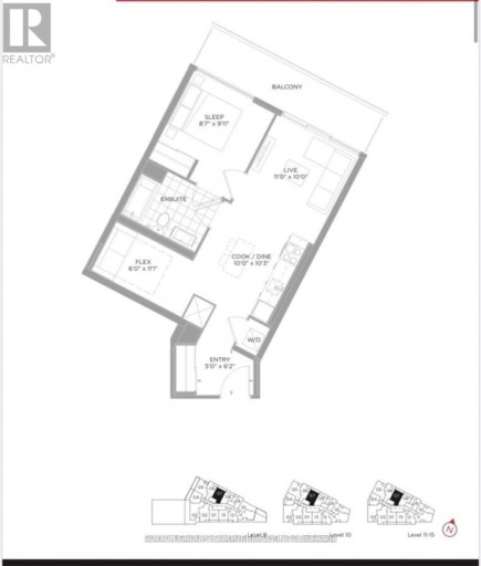 1507 - 135 EAST LIBERTY STREET N, Toronto (Niagara), Ontario, M6K0G7