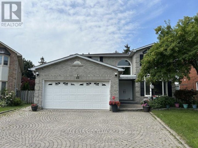 BSMT - 45 JIMSTON DRIVE, Markham (Milliken Mills East), Ontario, L3R6R7