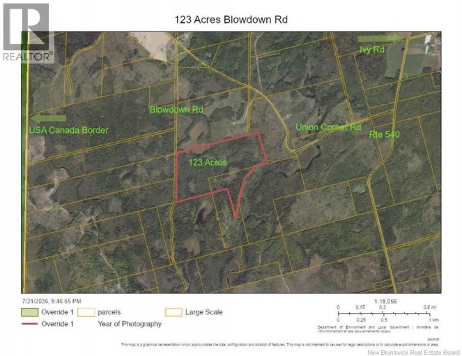 0000 Blowdown Rd, Union Corner, New Brunswick (id Nb144392)