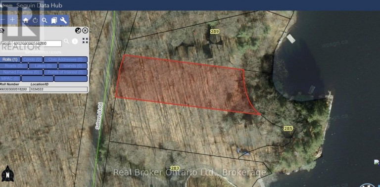 LOT #36 - 0 SALMON LAKE ROAD, Seguin, Ontario, P2A2W8