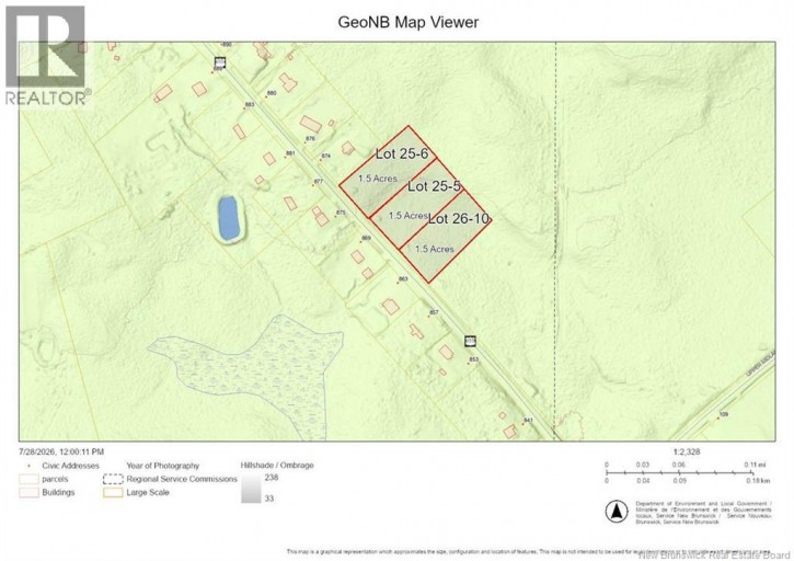 Lot 26-10 Route 855, Norton, New Brunswick, E5T1Z8