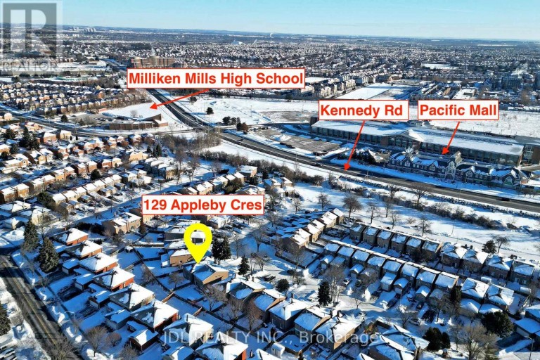 129 APPLEBY CRESCENT, Markham (Milliken Mills West), Ontario, L3R4L1