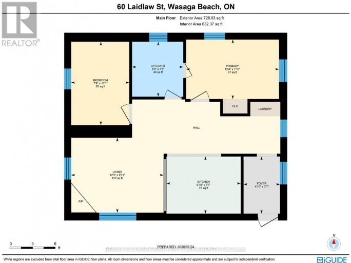60 LAIDLAW STREET, Wasaga Beach, Ontario, L9Z2L2