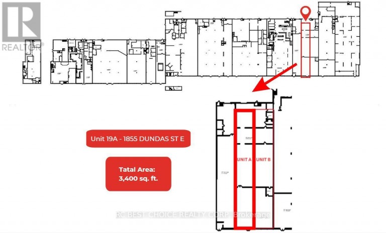 19 A - 1855 DUNDAS STREET E, Mississauga (Dixie), Ontario, L4X1M1