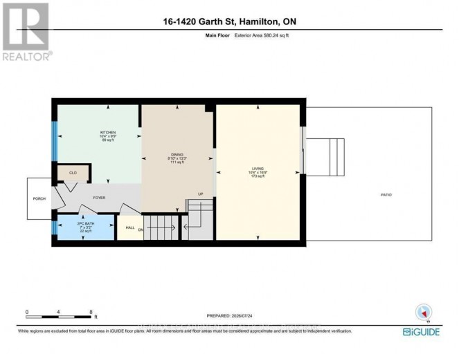 16 - 1420 GARTH STREET, Hamilton (Falkirk), Ontario, L9B1R6