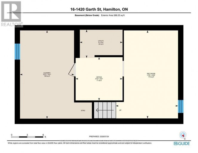 16 - 1420 GARTH STREET, Hamilton (Falkirk), Ontario, L9B1R6