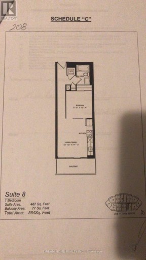208 - 160 VANDERHOOF AVENUE, Toronto (Thorncliffe Park), Ontario, M4G0B7