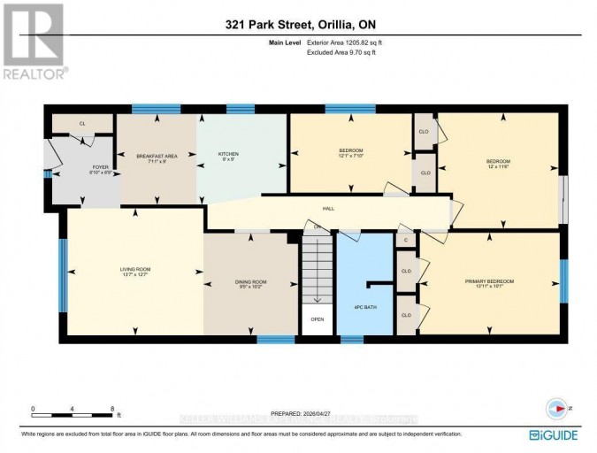 321 PARK STREET, Orillia, Ontario, L3V7R6