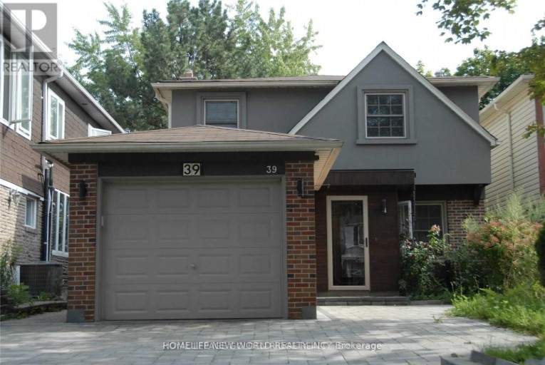 BSMT - 39 ABERFELDY CRESCENT, Markham (German Mills), Ontario, L3T4C1