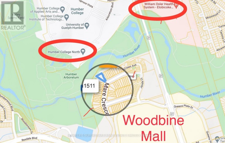 93 MARE CRESCENT, Toronto (West Humber-Clairville), Ontario, M9W7E5