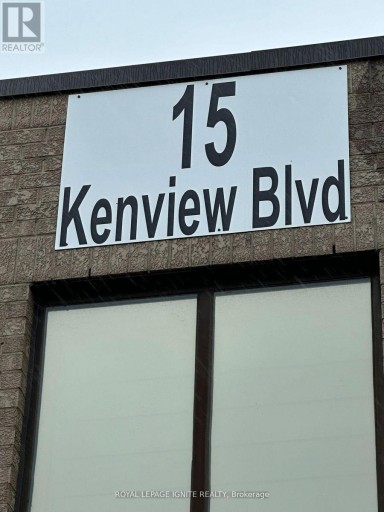 2B - 15 KENVIEW BOULEVARD, Brampton (Parkway Belt Industrial Area), Ontario, L6T5G5