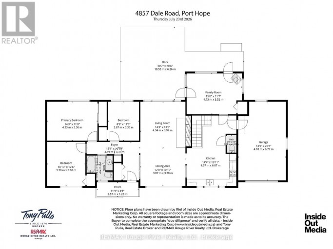 4857 DALE ROAD, Port Hope, Ontario, L1A3V5