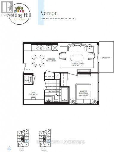 1207 - 4010 EGLINTON AVENUE W, Toronto (Humber Heights), Ontario, M9A0G5