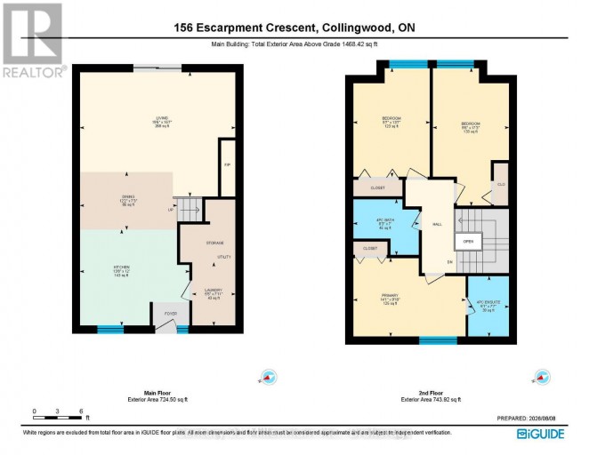 156 ESCARPMENT CRESCENT, Collingwood, Ontario, L9Y5B4