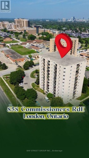 1005 - 858 COMMISSIONERS ROAD E, London South (South H), Ontario, N6C5Y5