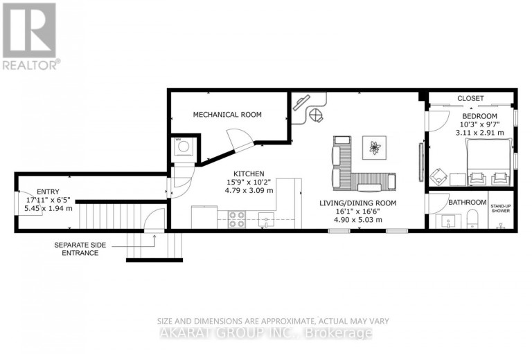 BASEMENT APT - 5463 FUDGE TERRACE, Mississauga (Churchill Meadows), Ontario, L5M0N1