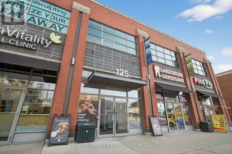 203 - 125 LAKESHORE ROAD E, Mississauga (Port Credit), Ontario, L5G1E5