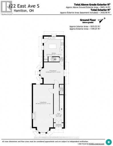 122 EAST AVENUE S, Hamilton (Stinson), Ontario, L8N2T7
