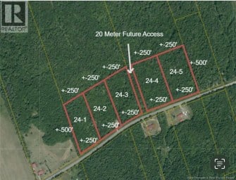 Lot 24-4 Renauds Mills Saint-Grégoire New Brunswick photo 1