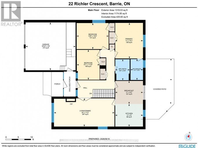 22 RICHLER CRESCENT, Barrie (Letitia Heights), Ontario, L4N6E6